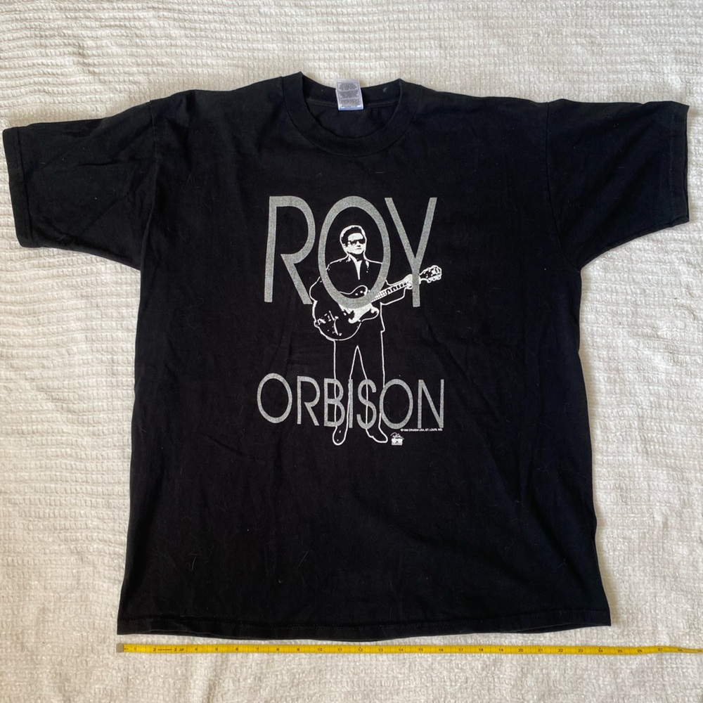 Retro Roy Orbison T-Shirt XL Band Tee Cotton Heavy Duty